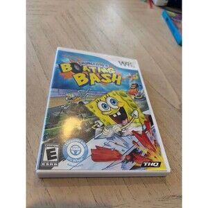 SpongeBob's Boating Bash (for Nintendo Wii) CIB Complete - Tested & Working